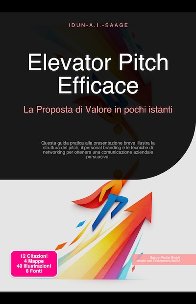 Elevator Pitch Efficace: La Proposta di Valore in pochi istanti