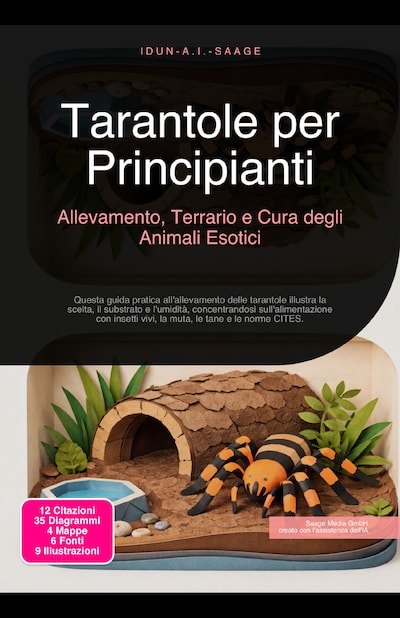 Tarantole per Principianti: Allevamento, Terrario e Cura degli Animali Esotici
