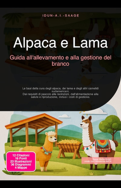 Alpaca e Lama: Guida all'allevamento e alla gestione del branco