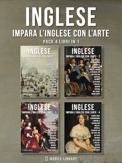 Pack 4 Libri In 1 - Inglese - Impara l'Inglese con l'Arte