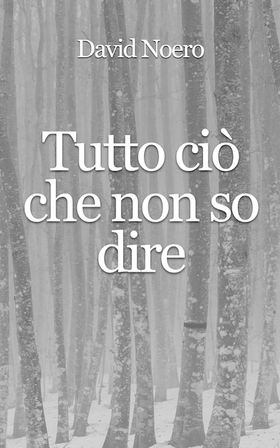 Tutto ciò che non so dire