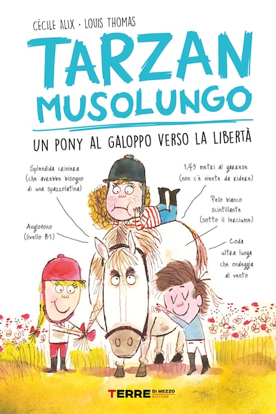 Tarzan musolungo. Un pony al galoppo verso la libertà