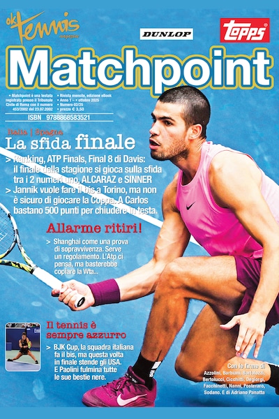Matchpoint OkTennis numero 2 ottobre 2025