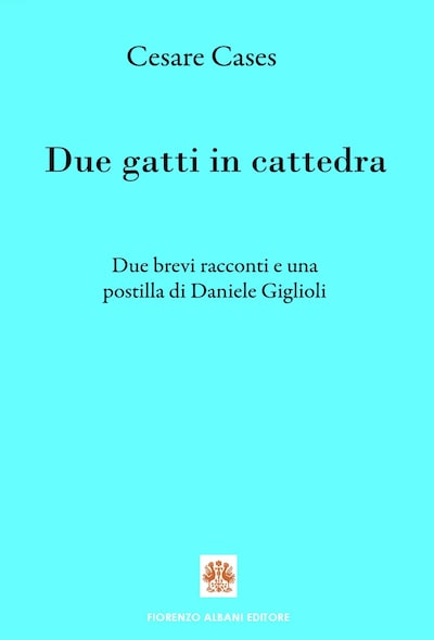 Due gatti in cattedra