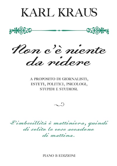 Non c'è niente da ridere