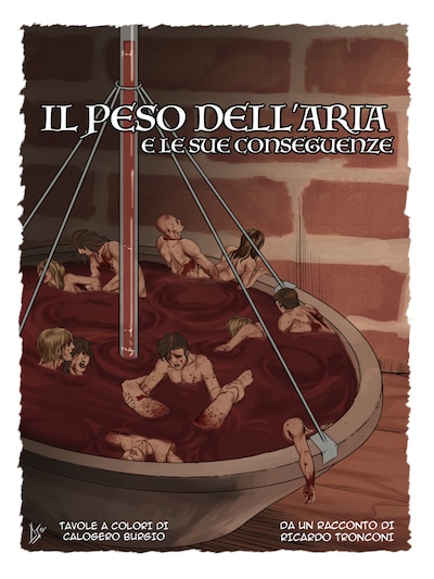 Il peso dell'aria - fumetto a colori
