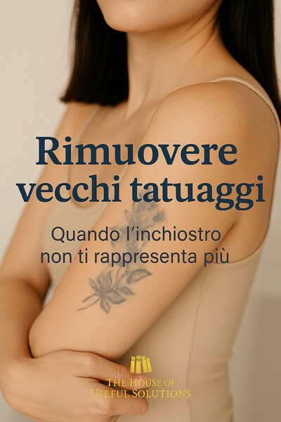 Rimuovere vecchi tatuaggi