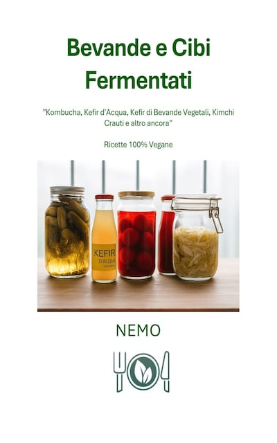Bevande e Cibi Fermentati: “Collana Terra vegan di Nemo – Vol. 9”