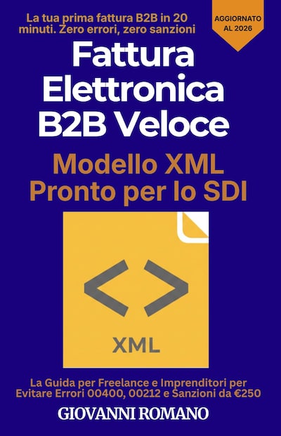 Fattura Elettronica B2B Veloce: Modello XML Pronto per lo SDI