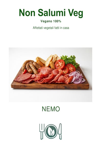 Non Salumi Veg: “Collana Terra Vegan by Nemo – Volume 3 – rev. 2”