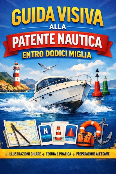 Guida visiva alla Patente Nautica entro dodici miglia