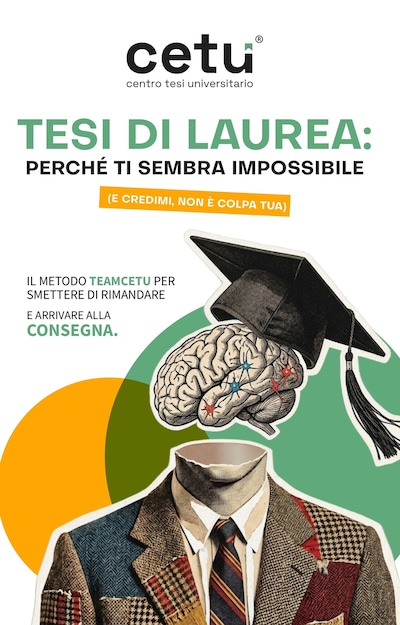 Team cetu Tesi di Laurea: Perché ti sembra impossibile (e credimi, NON È COLPA TUA)