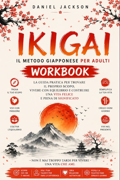 Ikigai: Il metodo giapponese per adulti  Workbook