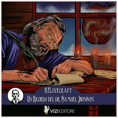 Un'illustrazione e una vecchia casa