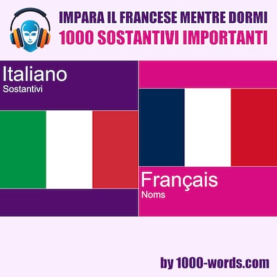 Impara il francese mentre dormi - 1000 sostantivi importanti