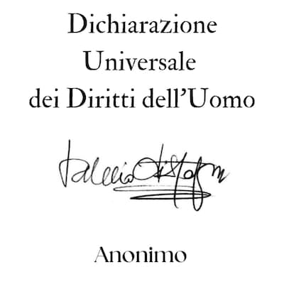 Dichiarazione Universale dei Diritti dell'Uomo